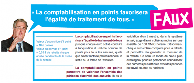 Retraites : le gouvernement nous ment, épisode N°1
