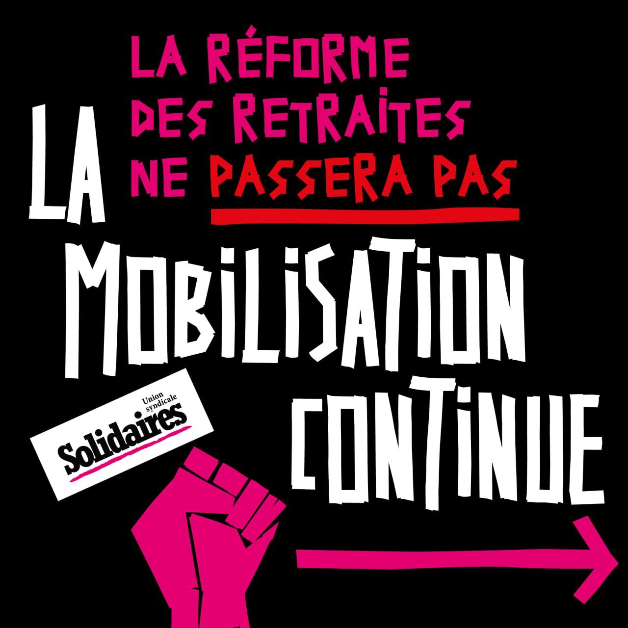 La mobilisation continue